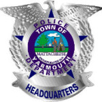 Yarmouth Police Silver Badge Graphic