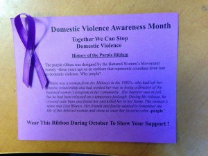 Domestic Violence Ribbon