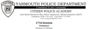 Citizens Police Academy Header Image